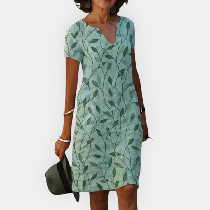Carol™ Casual V-Neck Dress