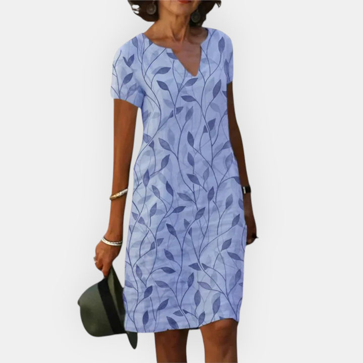 Carol™ Casual V-Neck Dress