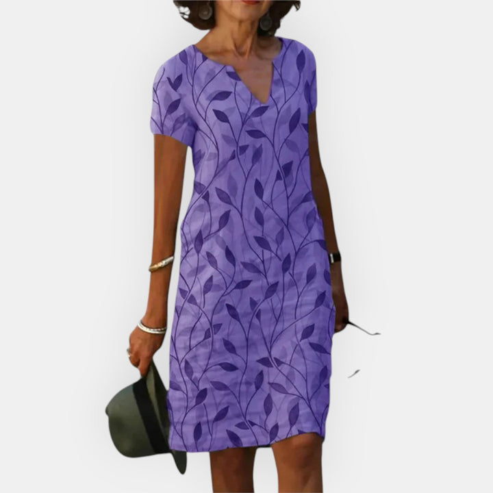 Carol™ Casual V-Neck Dress