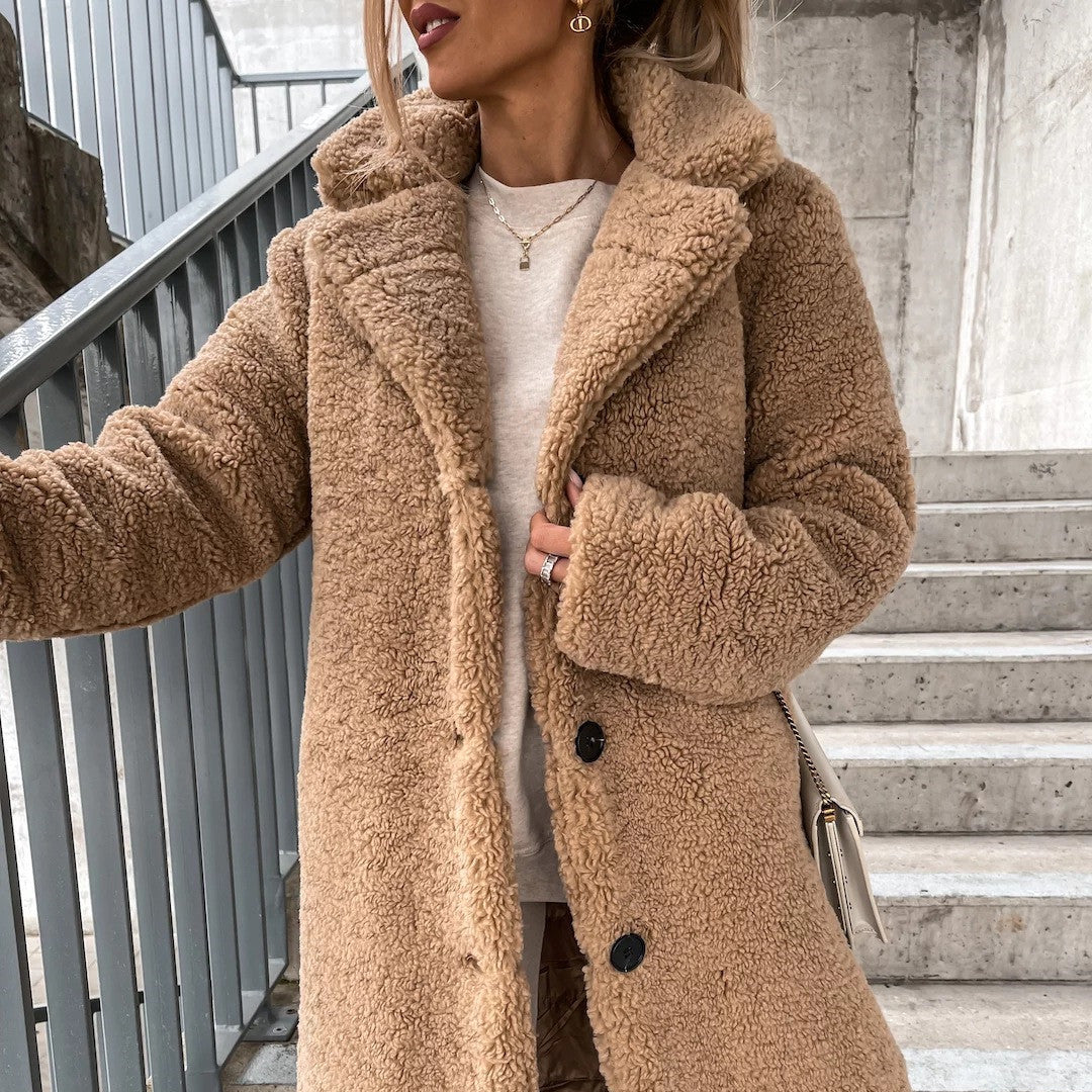 Seren - Long Fleece Coat