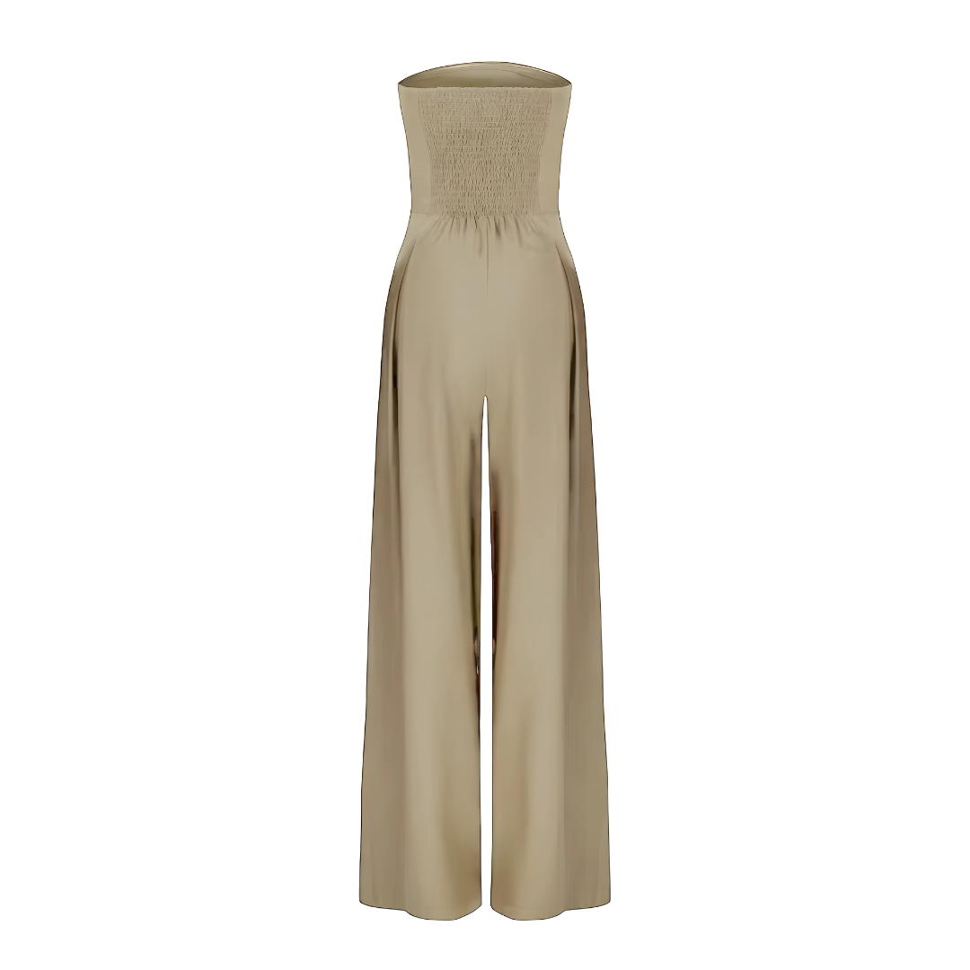 Alyssa | Wide Leg Strapless Jumpsuit