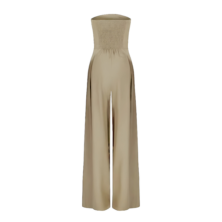 Alyssa | Wide Leg Strapless Jumpsuit