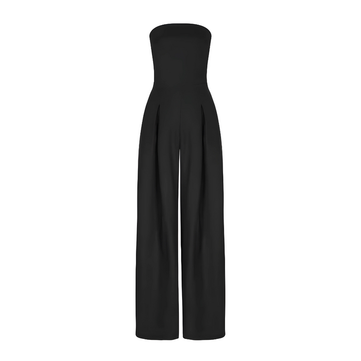 Alyssa | Wide Leg Strapless Jumpsuit