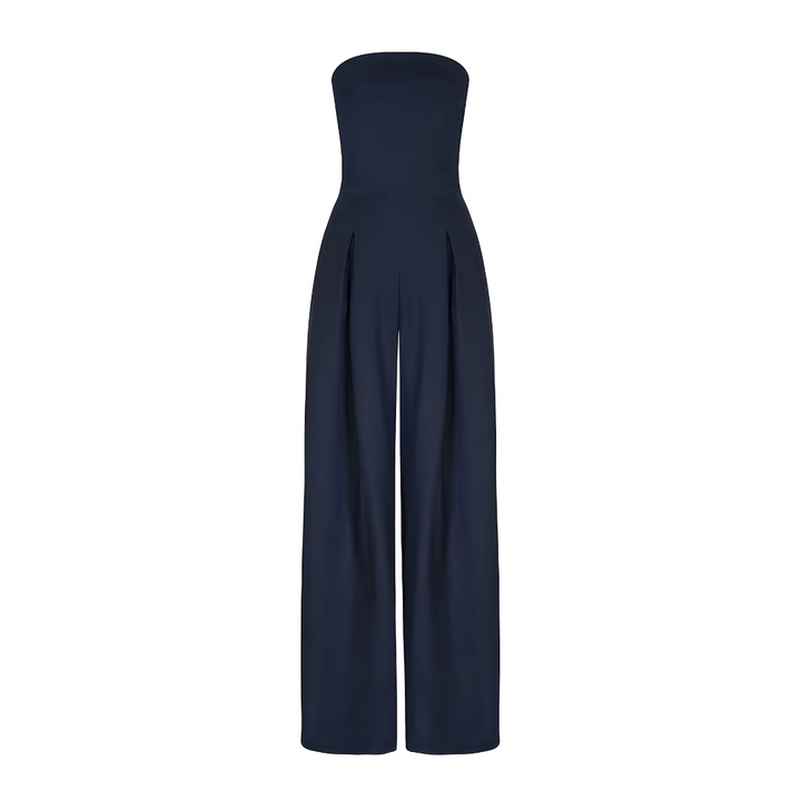 Alyssa | Wide Leg Strapless Jumpsuit