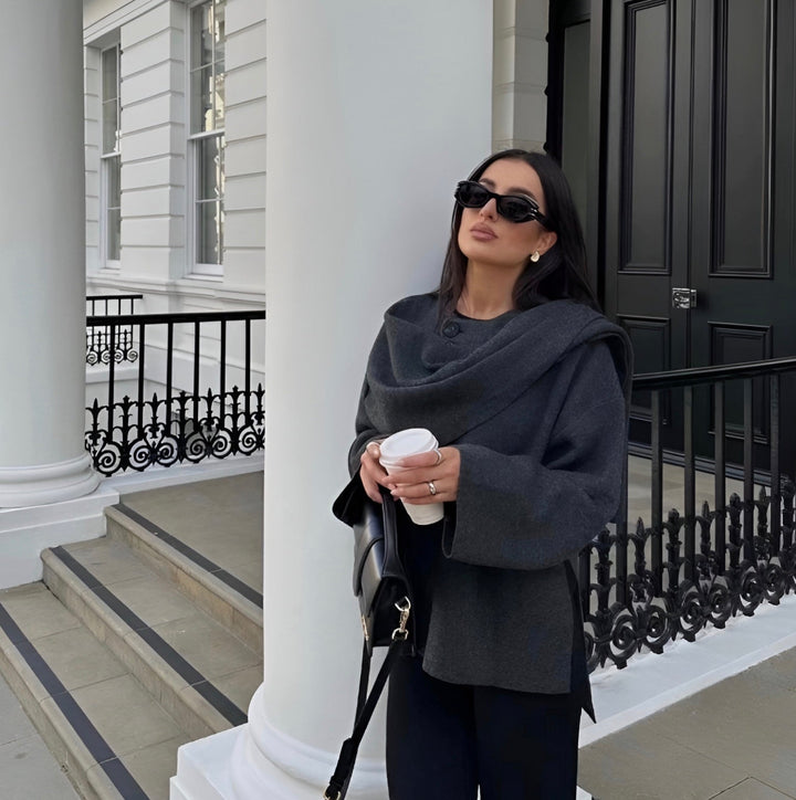 Samantha - Classy Cape Jacket