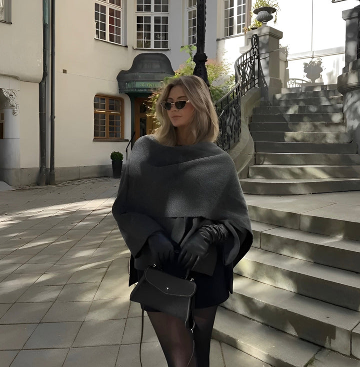 Samantha - Classy Cape Jacket