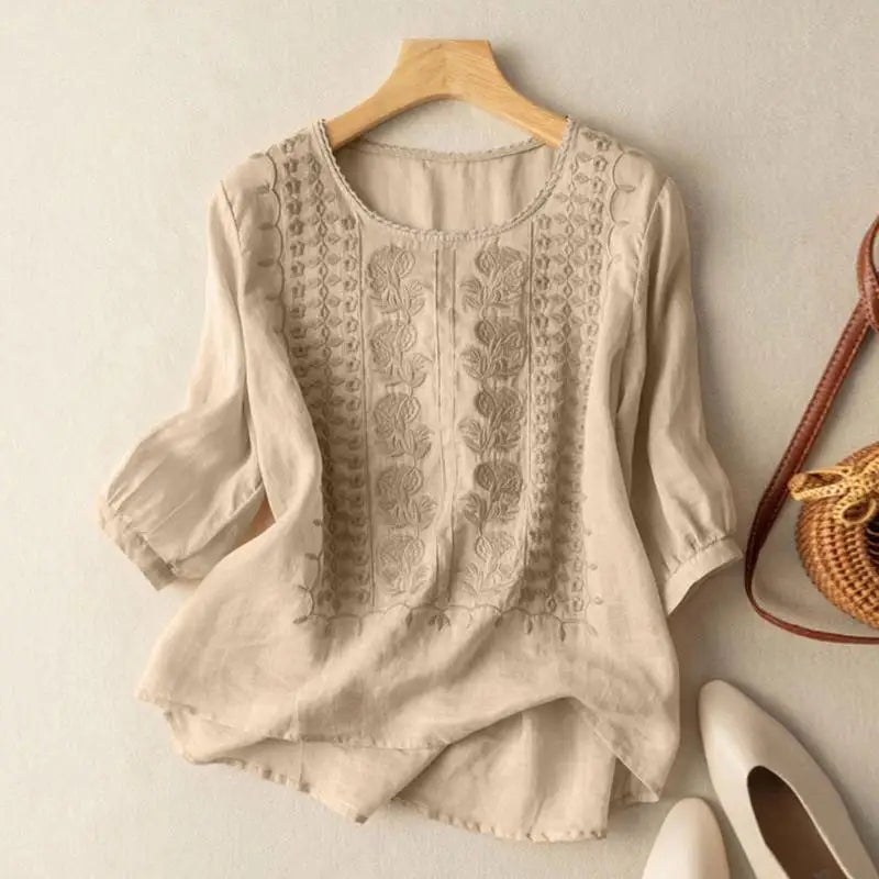 Alora™ Classic Floral Blouse
