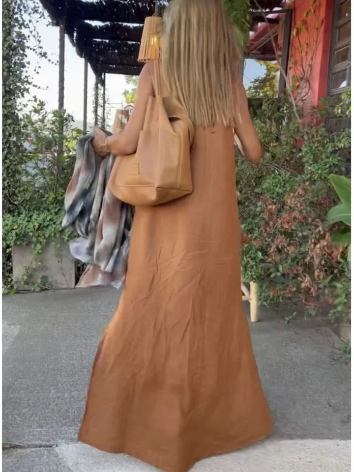 Georgina™ Long Halter Dress