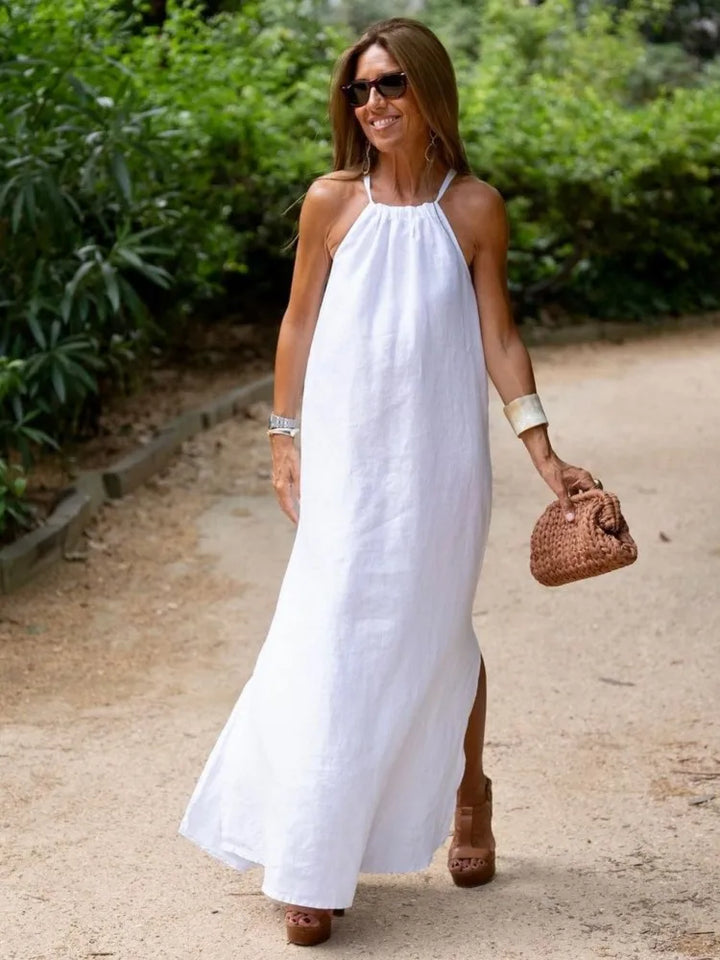 Georgina™ Long Halter Dress