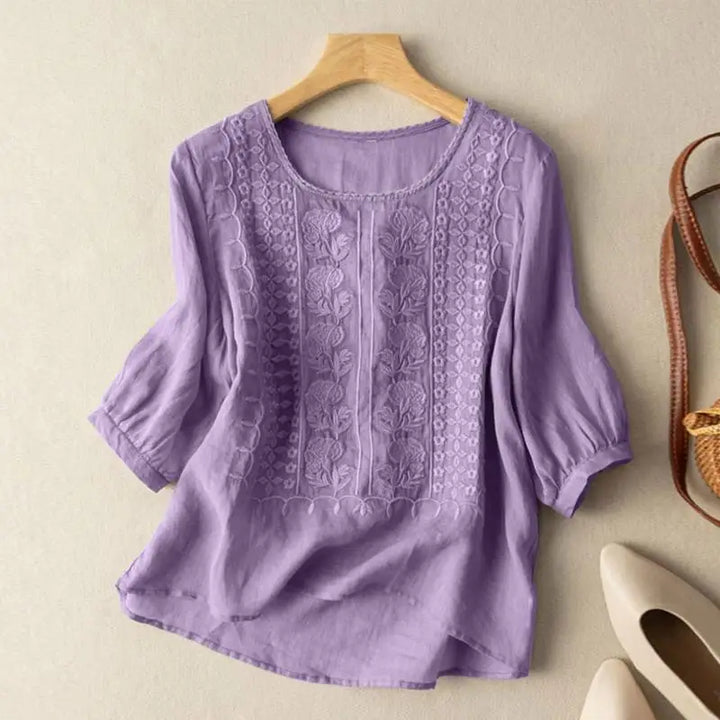 Alora™ Classic Floral Blouse