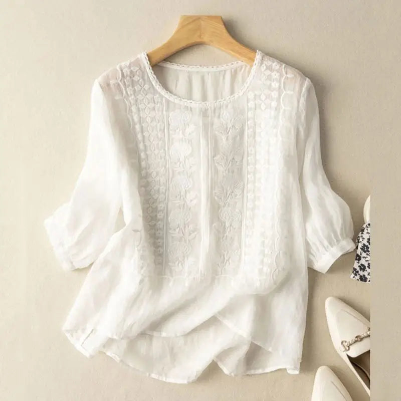 Alora™ Classic Floral Blouse