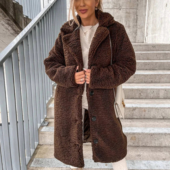 Seren - Long Fleece Coat
