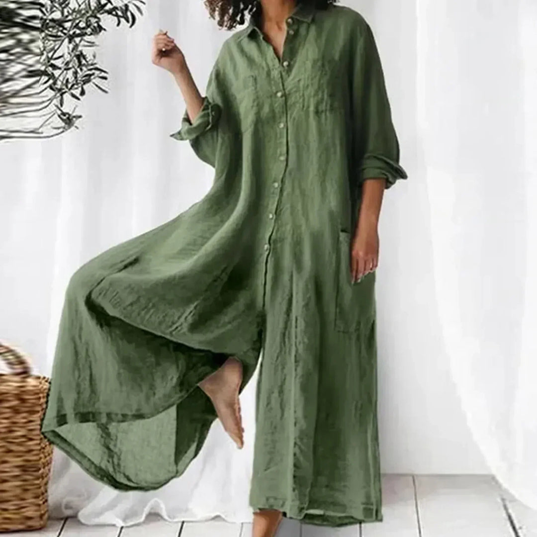 Chanel™ Button Down Jumpsuit