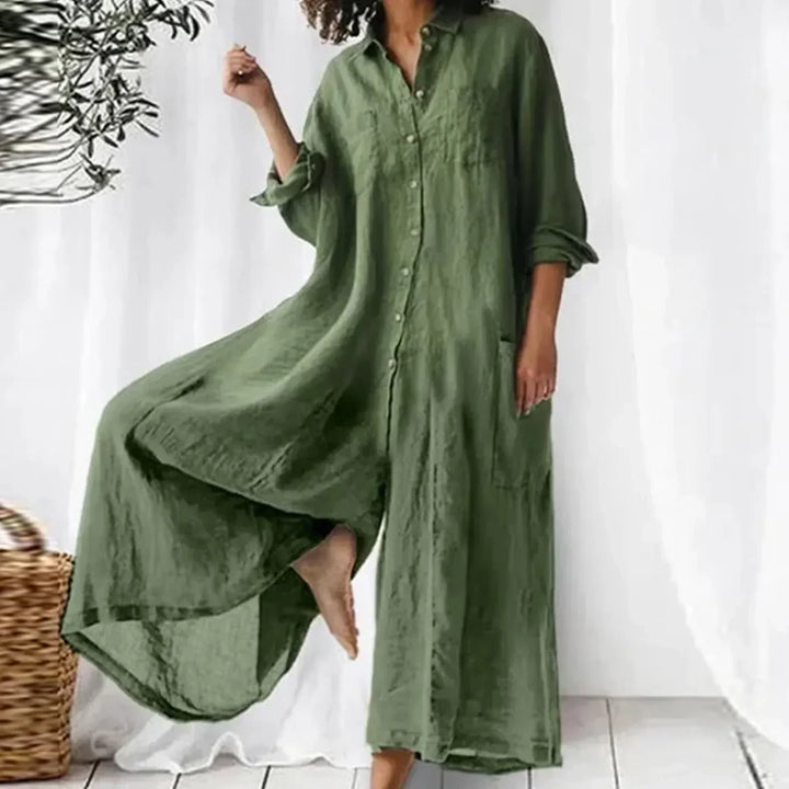 Chanel™ Button Down Jumpsuit