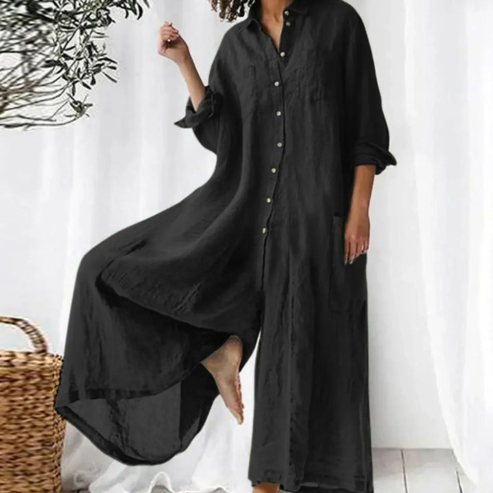 Chanel™ Button Down Jumpsuit
