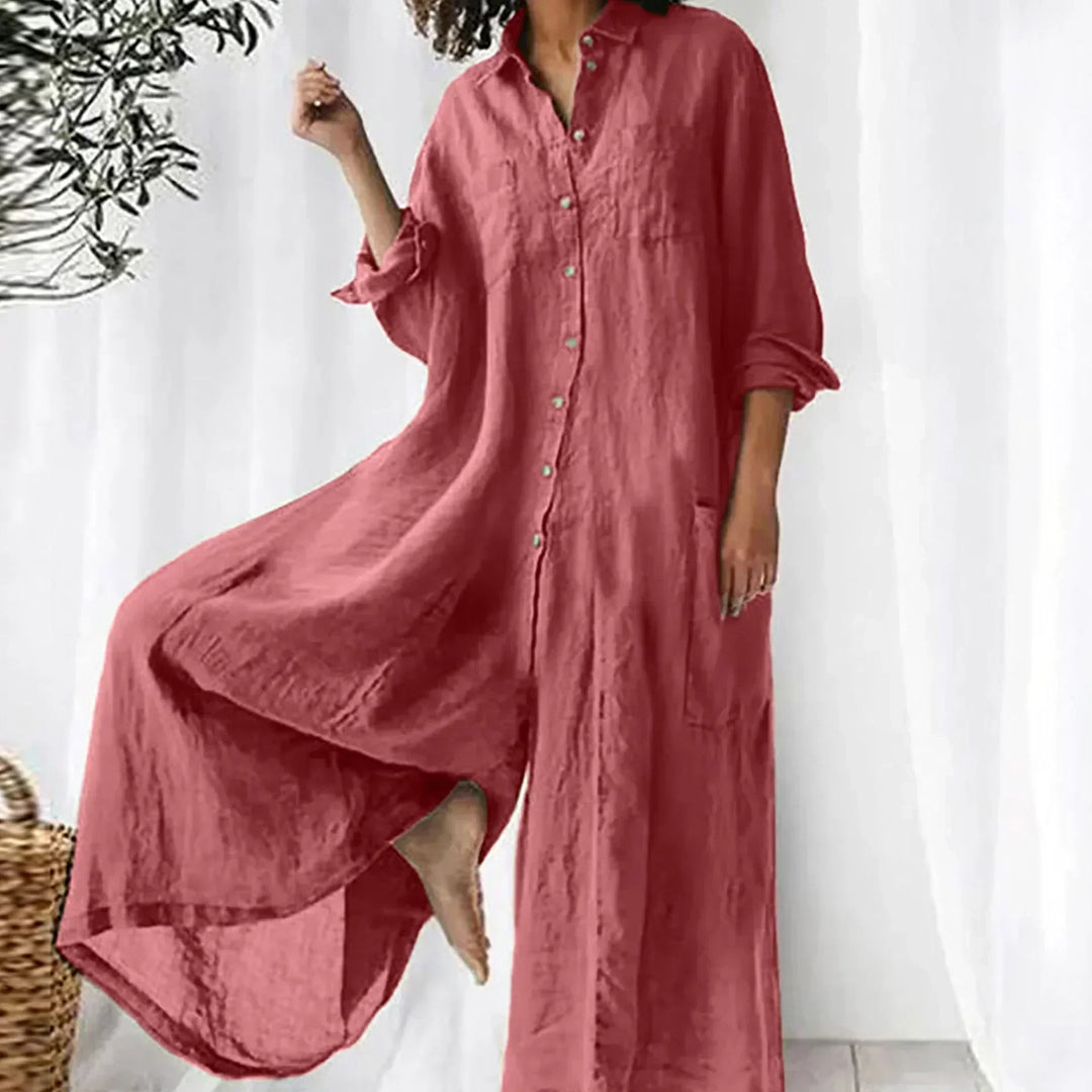 Chanel™ Button Down Jumpsuit