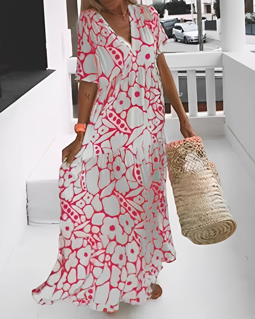 Gwen™ Relaxed Floral Dress