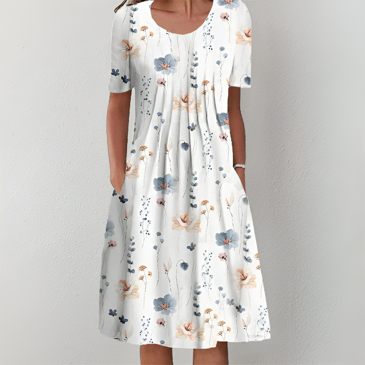 Heather Classic Floral Dress
